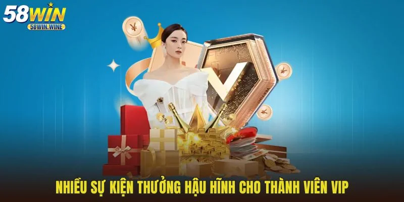 Ưu đãi thành viên VIP 58win